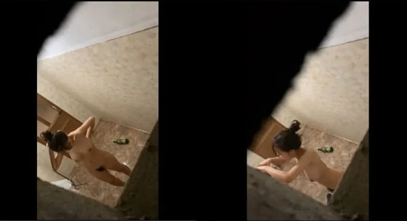 Quay lén nữ học sinh vú ngon tắm