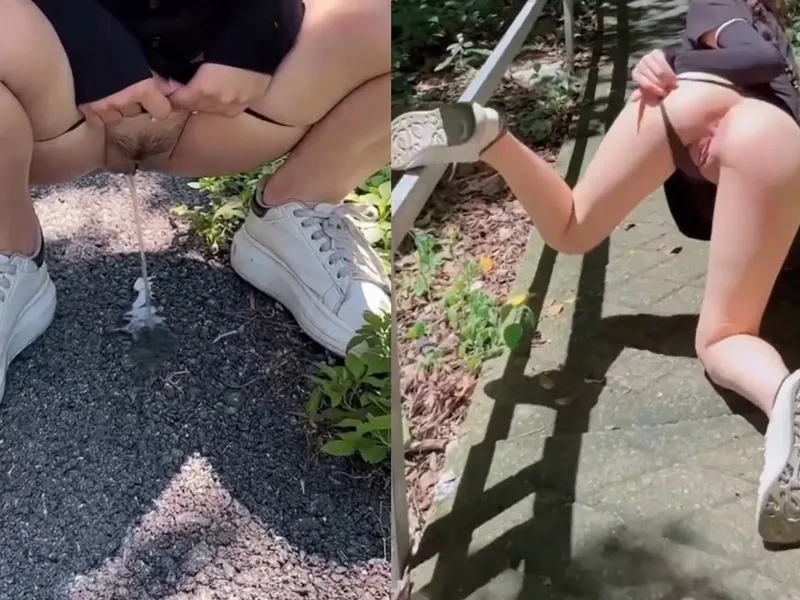 Vụng trộm public ngoài đường cùng tình nhân da trắng vú bự